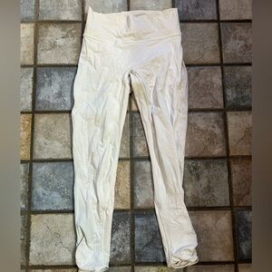 White Lululemon Leggings